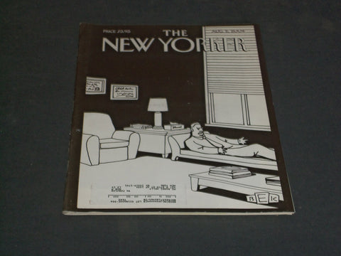 2004 AUGUST 2 THE NEW YORKER MAGAZINE - ILLUSTRATED COVER - NY 2009