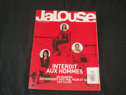 2002 APRIL JALOUSE MAGAZINE - FRENCH - NICE COVER - PHOTOS & ADS - RC 743