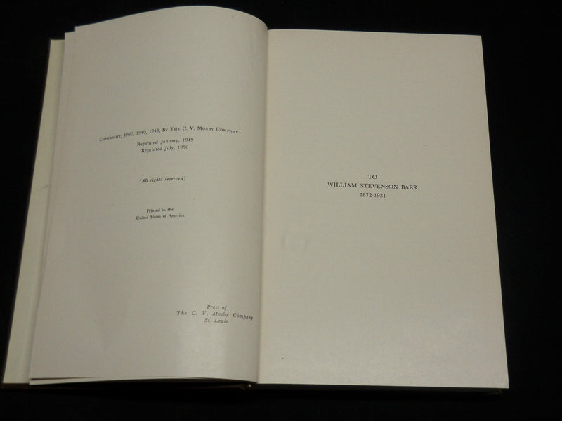 1948 HANDBOOK OF ORTHOPAEDIC SURGERY BOOK BY ALFRED RIVES SHANDS, M. D- KD 2765X