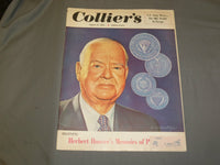1951 AUG 11 COLLIER'S MAGAZINE -HERBERT HOOVER'S MEMOIRS OF PUBLIC LIFE - B 6437