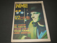 1984 OCTOBER 27 NEW MUSICAL EXPRESS MAGAZINE - BONO COVER - J 2189