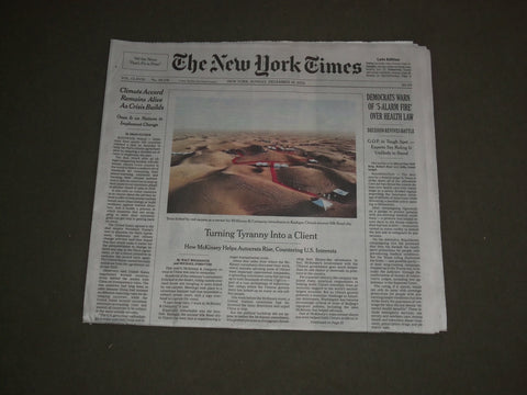 2018 DECEMBER 16 NEW YORK TIMES - DEMS WARN OF '5-ALARM FIRE' OVER HEALTH LAW