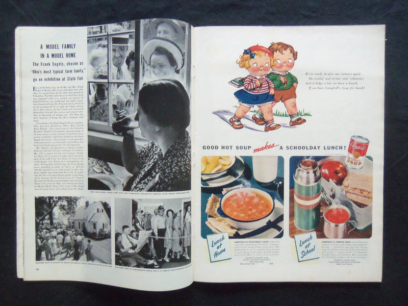 1941 SEPTEMBER 15 LIFE MAGAZINE - BRITISH CAPTAIN LORD LOUIS MOUNTBATTEN - L 252
