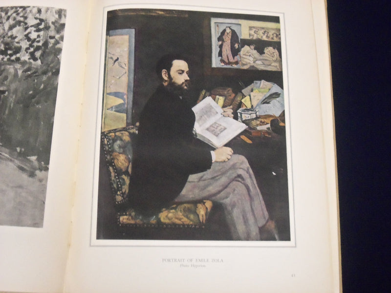 1938 MANET BY ROBERT REY HARDCOVER BOOK - GREAT ILLUSTRATIONS & PLATES - KD 2850