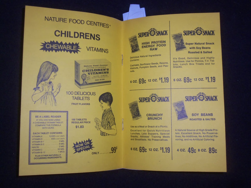 1974 JULY & OCTOBER NATURE'S WAY MAGAZINE - LOT OF 2 - K 102