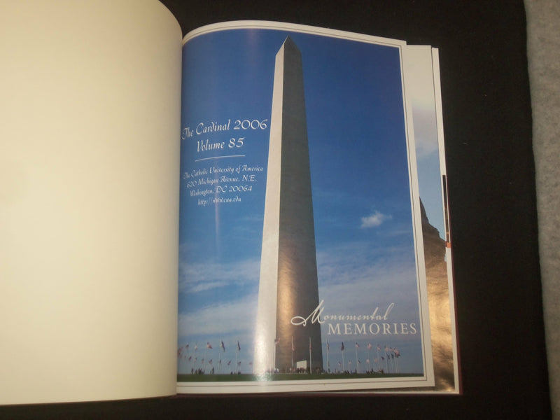2006 THE CATHOLIC UNIVERSITY OF AMERICA YEARBOOK - WASHINGTON, D.C. - YB 2191