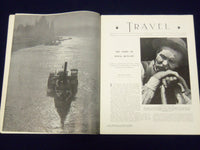 1933 APRIL TRAVEL MAGAZINE - ALONG THE COAST OF DEVON COVER - J 1940