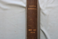 1934 MAR-AUG SCREEN ROMANCES MAGAZINE BOUND VOLUME -DIETRICH-HARLOW - KD 9684