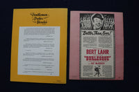SOUVENIR PROGRAMS - LOT OF 20 PROGRAMS - LOT #13 - O 3563