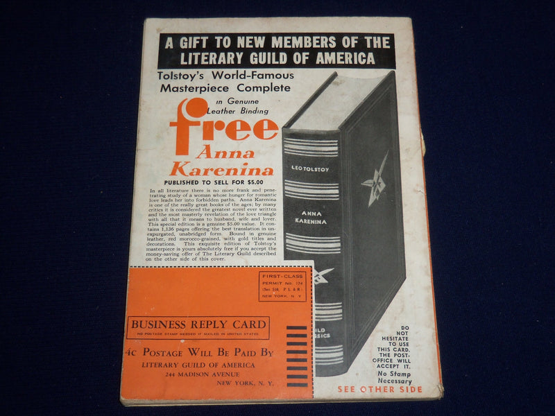 1935 JANUARY GOLDEN BOOK MAGAZINE - MANN - PIRANDELLO - ST 3367D