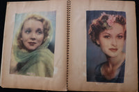 1930'S MOVIE STARS SCRAPBOOK - SHIRLEY TEMPLE COVERS - E 24925