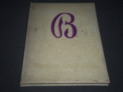 1943 THE PURPLE BOGOTA HIGH SCHOOL YEARBOOK - NEW JERSEY - PHOTOS - YB 959