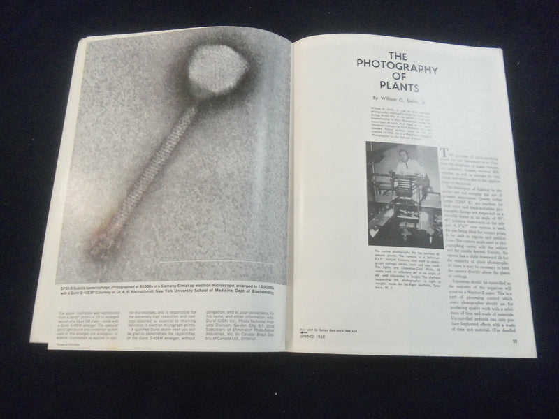 1968 SPRING PHOTOGRAPHIC APPLICATIONS IN SCIENCE & TECHNOLOGY MAGAZINE -SP 4714N