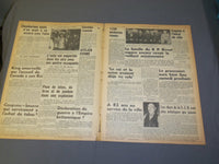 1939 JUNE 19 LA PATRIE NEWSPAPER-FRENCH -REVOLTE AU PENITENCIER DE ST-VIN-FR1968