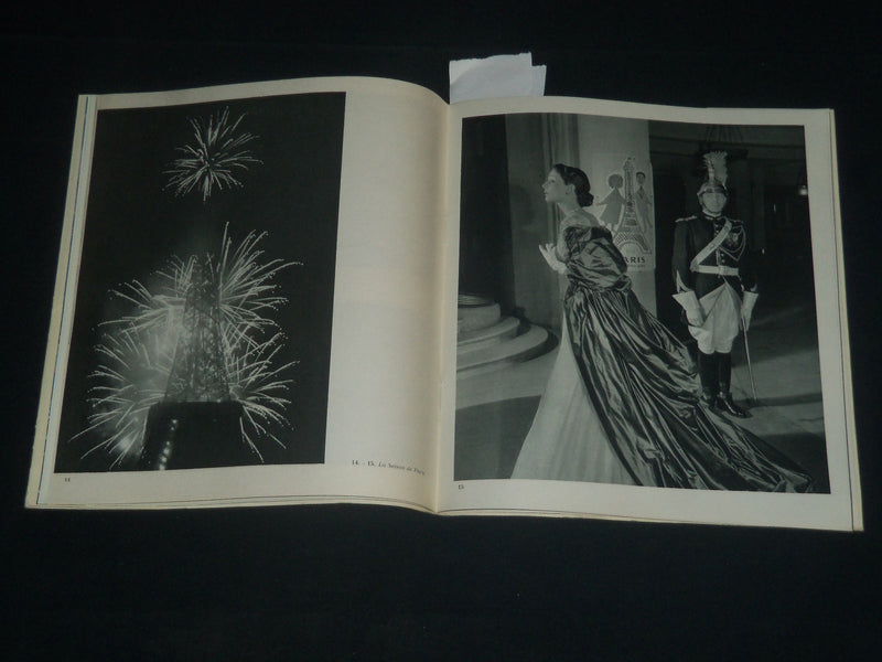 1954 PARIS PHOTO ALBUM - FRENCH - SOFTCOVER - NICE PRINTS - J 4235