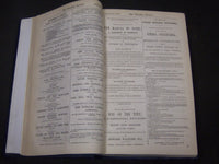 1863 SATURDAY REVIEW 2 BOUND VOLUMES - COMPLETE YR- PUBLISHED IN LONDON - R 1083
