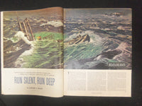 1955 MARCH 4 COLLIER'S MAGAZINE- GREGORY PECK FIGHTS THE WHALE MOBY DICK-ST 4526