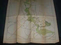 1902 A MAP OF EPPING FOREST BY E. N. BUXTON - LONDON - J 3935