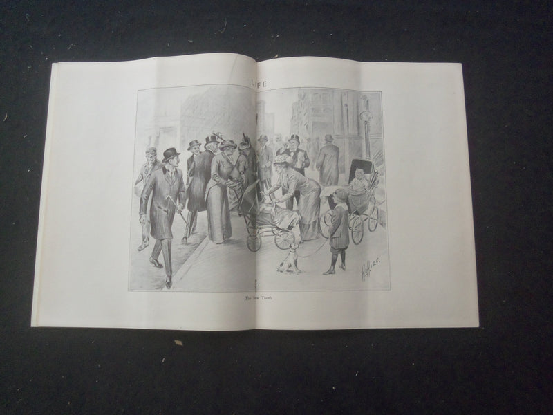 1914 MARCH 19 LIFE MAGAZINE - DEPOSED - L 758Y