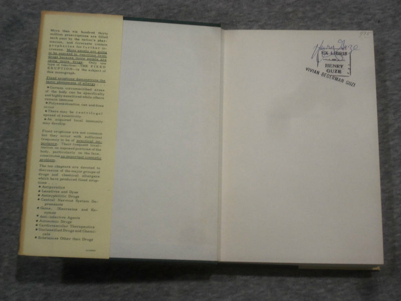 1961 THE FIXED ERUPTION BY ASHSTON L. WELSH - KD 2758J