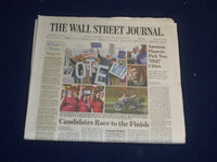 2018 NOVEMBER 6 WALL STREET JOURNAL NEWSPAPER - MIDTERM ELECTION RACE TO FINISH