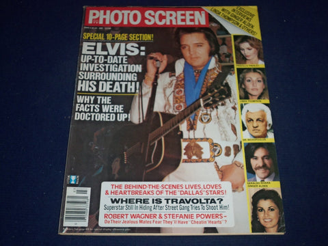 1979 MARCH PHOTO SCREEN MAGAZINE - ELVIS PRESLEY - II 9063