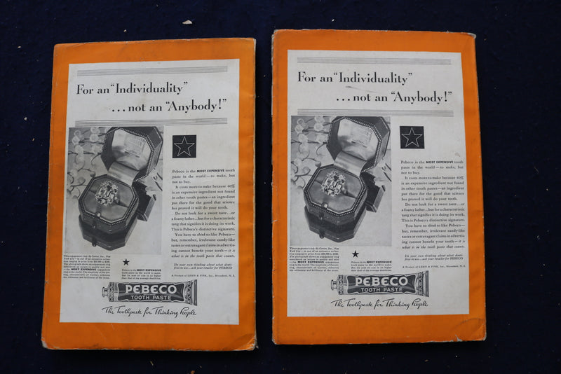 1930-1934 SCRIBNER'S MAGAZINE - LOT OF 9 - O 3489