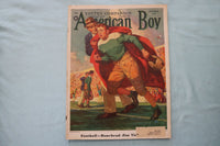 1939 OCTOBER AMERICAN BOY MAGAZINE - FOOTBALL COVER - E 26531