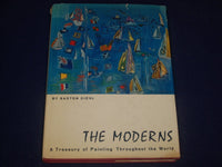1978 THE MODERNS TREASURY OF PAINTING HARDCOVER BOOK BY GASTON DIEHL - KD 2775