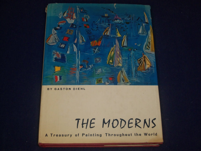 1978 THE MODERNS TREASURY OF PAINTING HARDCOVER BOOK BY GASTON DIEHL - KD 2775