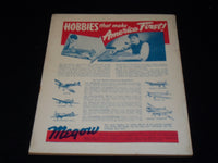 1941 AUGUST FLYING ACES MAGAZINE ILLUSTRATED FRONT COVER - E 152