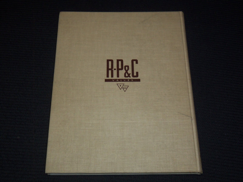 1954 R-P & C VALVES AND STEEL FITTINGS CATALOG NO. 9 - READING, PA - KD 6524M