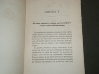 1864 DU TABAC SON INFLUENCE SUR L'HOMME BOOK BY DOCTEUR G. A. HENRIECK - J 4759