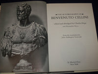 1983 AUTOBIOGRAPHY OF BENVENUTO CELLINI BY CHARLES HOPE - 1ST EDITION - KD 2701