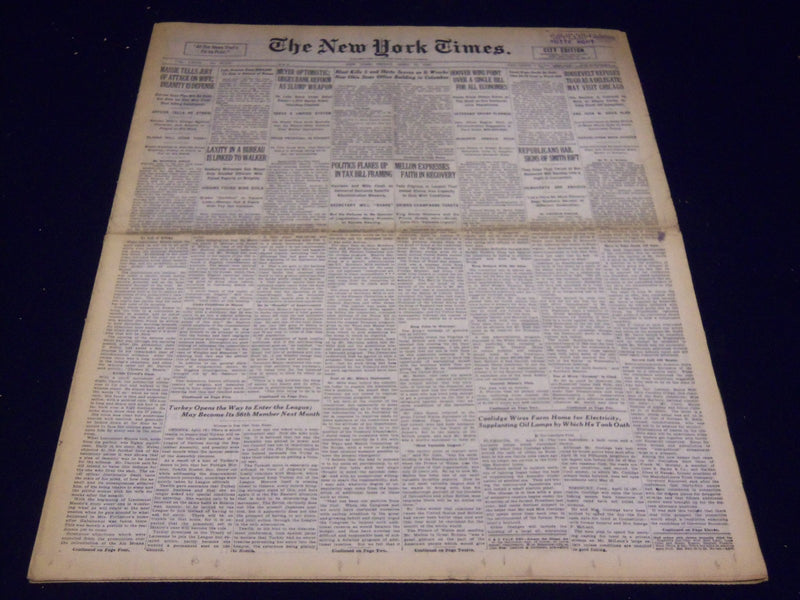 1932 APRIL 15 NEW YORK TIMES - INSANITY IS MASSIE DEFENSE - NT 4007