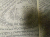 1872 SATURDAY REVIEW 2 BOUND VOLUMES - COMPLETE YR- PUBLISHED IN LONDON - R 1077