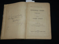 1858 HOUSEHOLD WORDS WEEKLY JOURNAL VOLUME 18 - CHARLES DICKENS - KD 6357