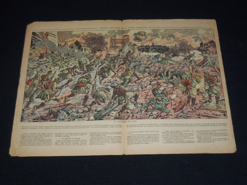 1914-1916 L'ILLUSTRE NATIONAL GUERRE EUROPEENNE MAGAZINE LOT OF 15 - O 2922C