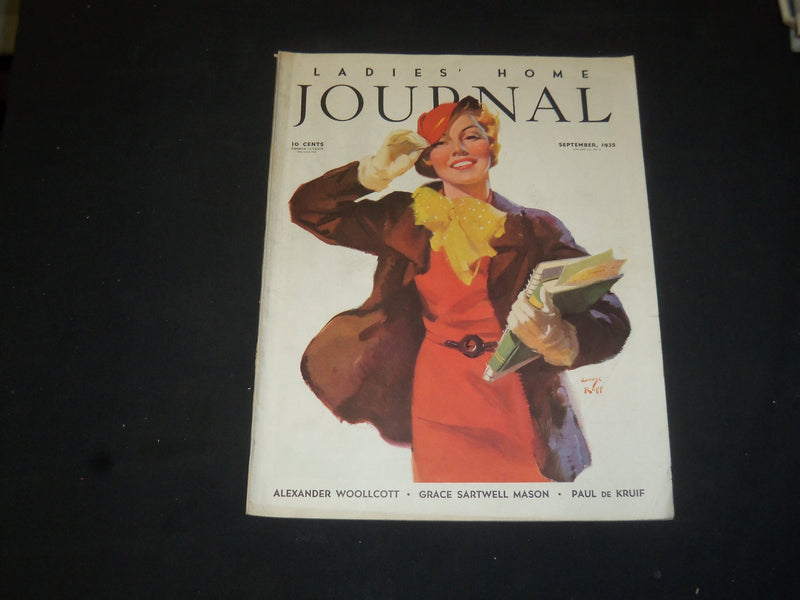 1935 SEPTEMBER THE LADIES' HOME JOURNAL MAGAZINE - GREAT COVER & ADS - SP 8021