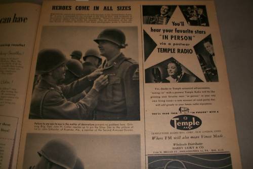 1945 AUG 19 PICTURE PARADE SECTION INQUIRER NEWSPAPER JAPAN SURRENDERS - NP 625