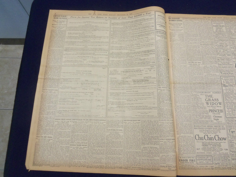1917 DECEMBER 24 NEW YORK TIMES - KAISER TO ATTEND RUSSIAN PARLEY LATER- NT 8268