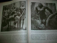 1930 WONDERS OF ANIMAL LIFE BOUND VOLUME LOT OF 4 - PHOTOS & PLATES - KD 3076