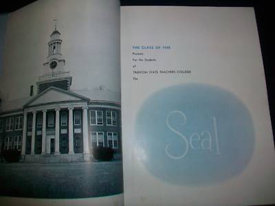 1948 THE SEAL TRENTON STATE TEACHERS COLLEGE YEARBOOK - NEW JERSEY - YB 25