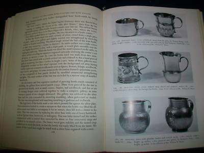 1957 SMALL ANTIQUE SILVERWARE BOOK BY G. BERNARD HUGHES - ILLUSTRATIONS- KD 2928
