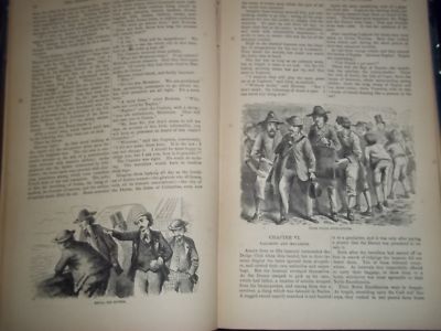 1871 THE DODGE CLUB OR ITALY IN 1859 BOOK BY JAMES DE MILLE - ILLUS. - KD 728C