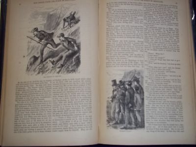 1871 THE DODGE CLUB OR ITALY IN 1859 BOOK BY JAMES DE MILLE - ILLUS. - KD 728C