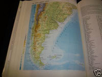1984 THE PRENTICE HALL UNIVERSITY ATLAS - GREAT MAPS - KD 2967