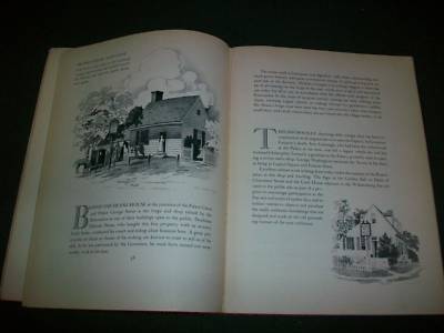 1940 WILLIAMSBURG TODAY & YESTERDAY BOOK BY GRACE NORTON ROSE - KD 2958