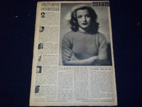 1946 FEBRUARY 23 STAR ITALIAN MAGAZINE LINDA DARNELL COVER - PHOTOS - NP 951