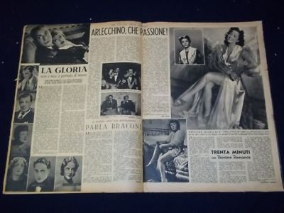 1946 FEBRUARY 23 STAR ITALIAN MAGAZINE LINDA DARNELL COVER - PHOTOS - NP 951